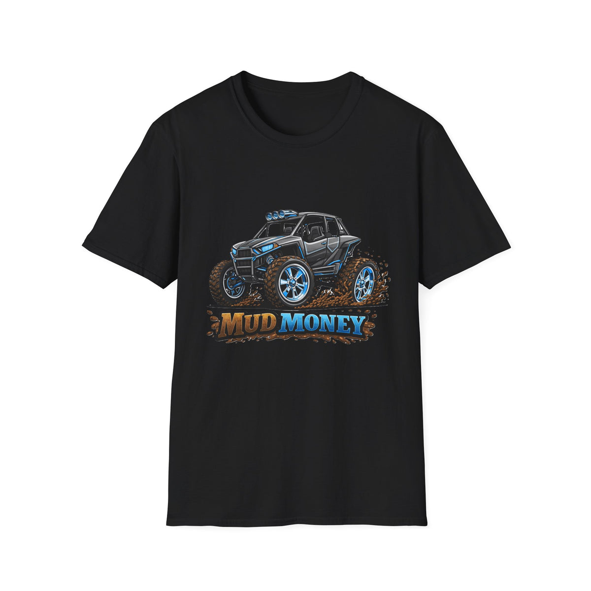 Mud Money Off‑Road T‑Shirt — Mud Truck Graphic Tee