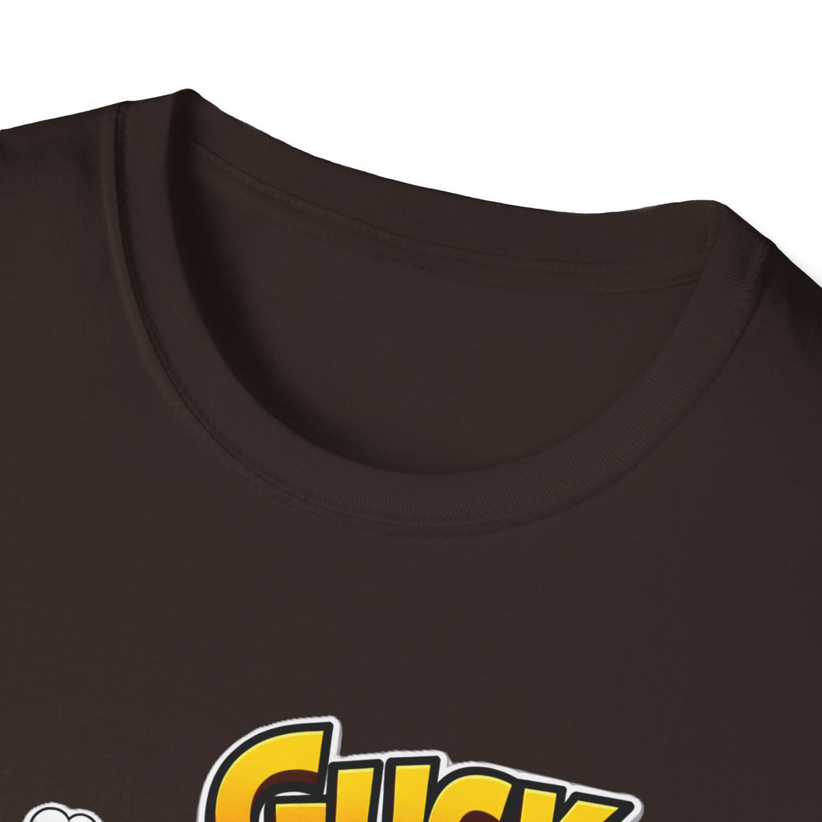 Guck Golf Cartoon Golfer T-Shirt — Funny Golf Rage Graphic Tee