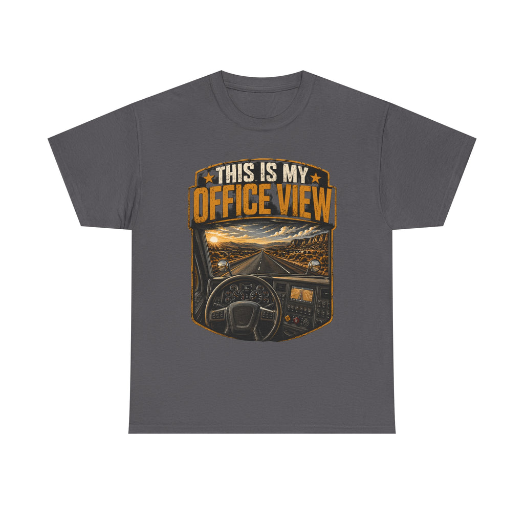 This Is My Office View Truck Driver T-Shirt