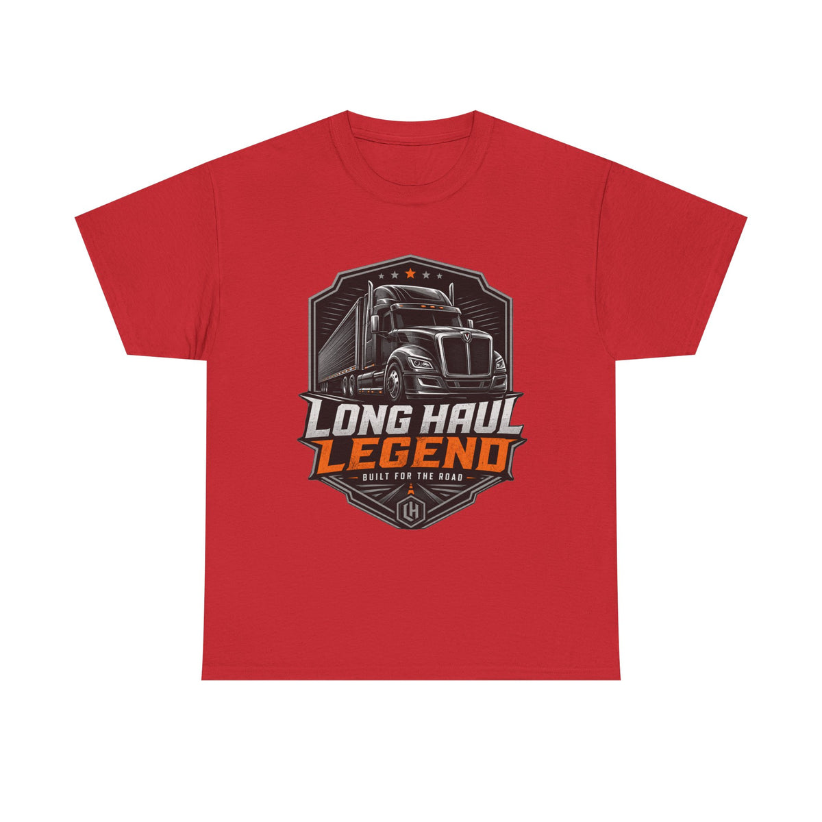 Long Haul Legend Trucker T‑Shirt — 'Long Haul Legend' Semi Truck Graphic Tee