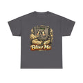 Retro Game Console Tee — 'Blow Me' Vintage Cartridge Graphic T-Shirt