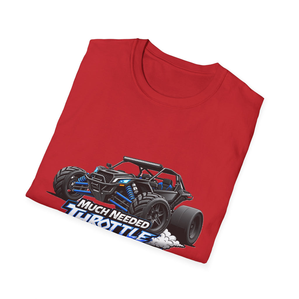 Throttle Therapy Off-Road T-Shirt — "Much Needed Throttle Therapy" Buggy Design