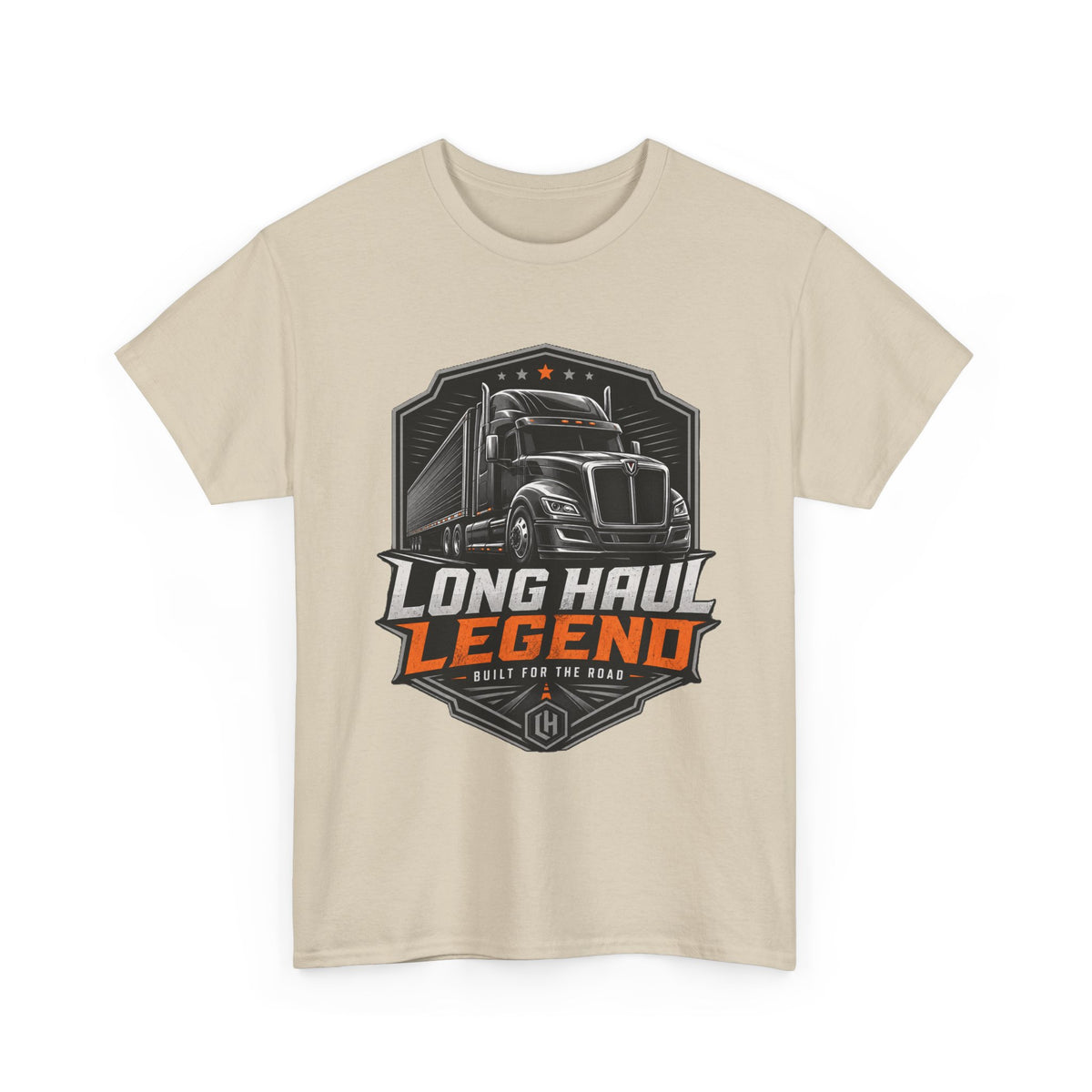 Long Haul Legend Trucker T‑Shirt — 'Long Haul Legend' Semi Truck Graphic Tee