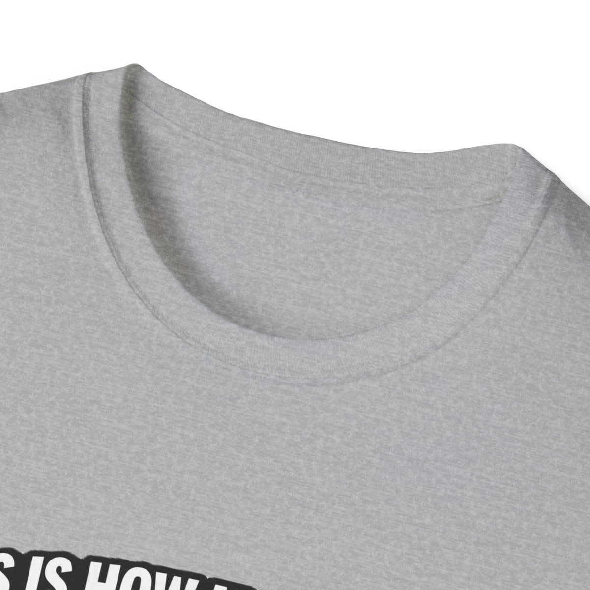 T-Shirt — 'This Is How Most People See My Hellcat' Muscle Car Sunset Tee