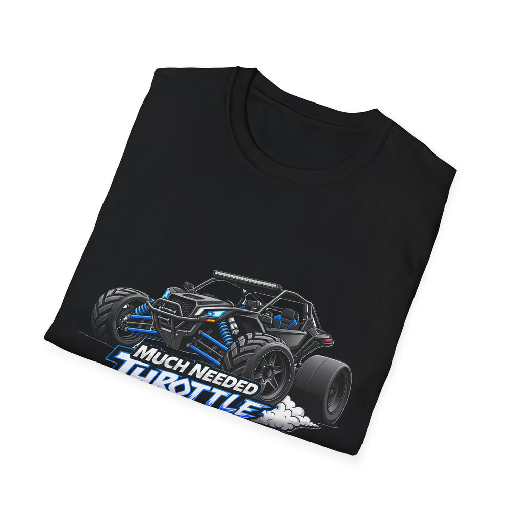 Throttle Therapy Off-Road T-Shirt — "Much Needed Throttle Therapy" Buggy Design