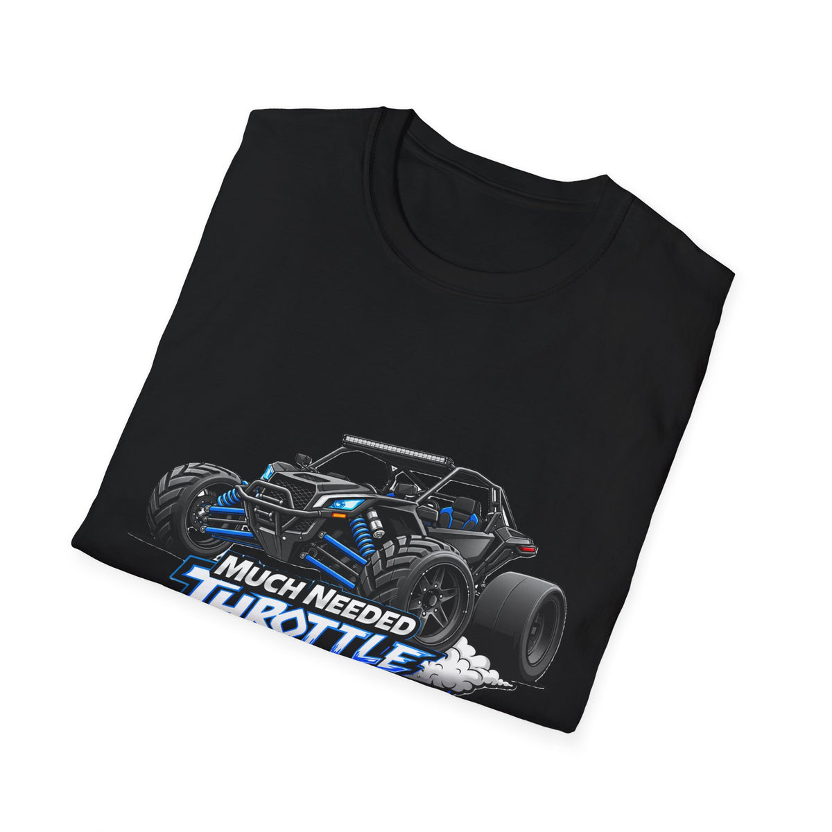 Throttle Therapy Off-Road T-Shirt — "Much Needed Throttle Therapy" Buggy Design