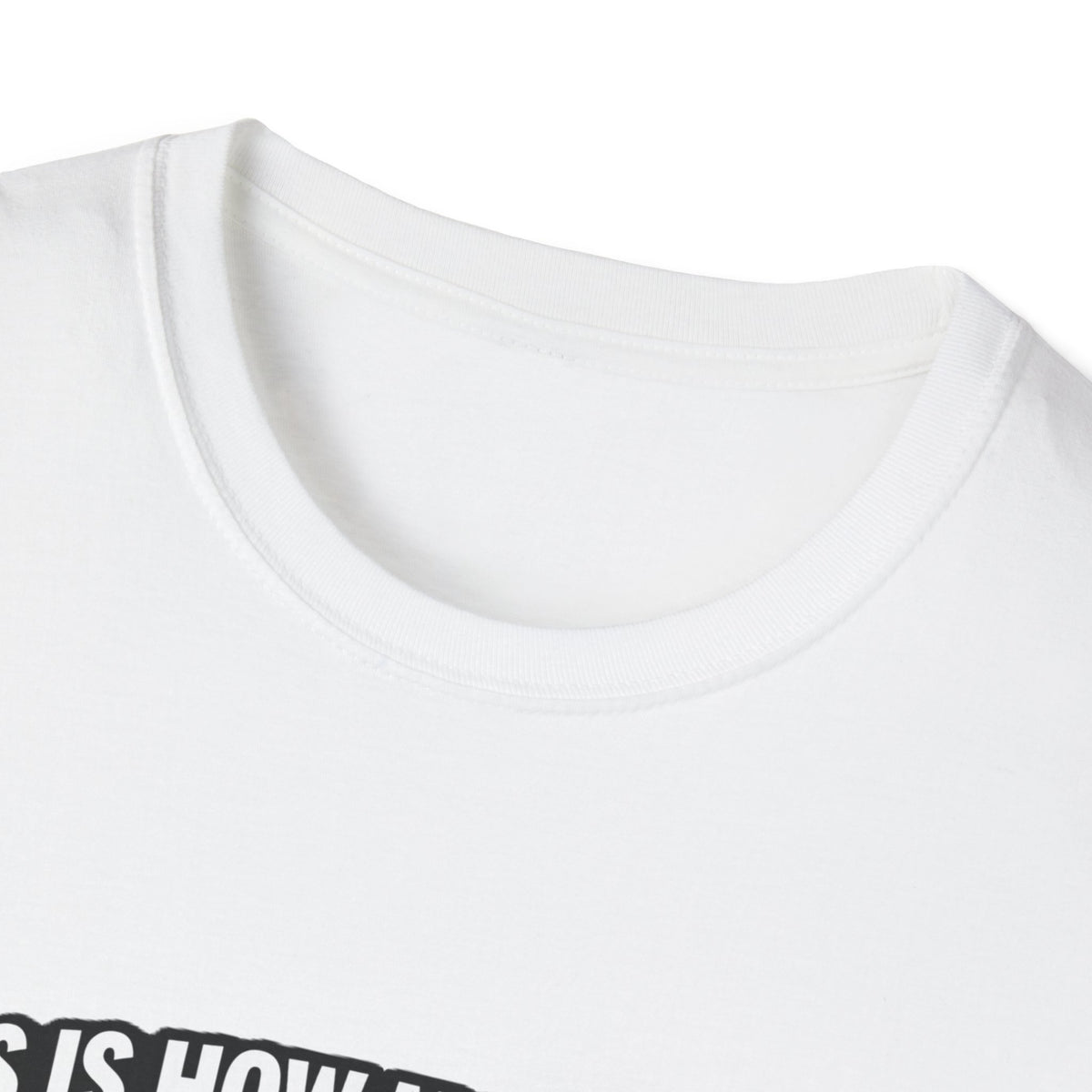 T-Shirt — 'This Is How Most People See My Hellcat' Muscle Car Sunset Tee