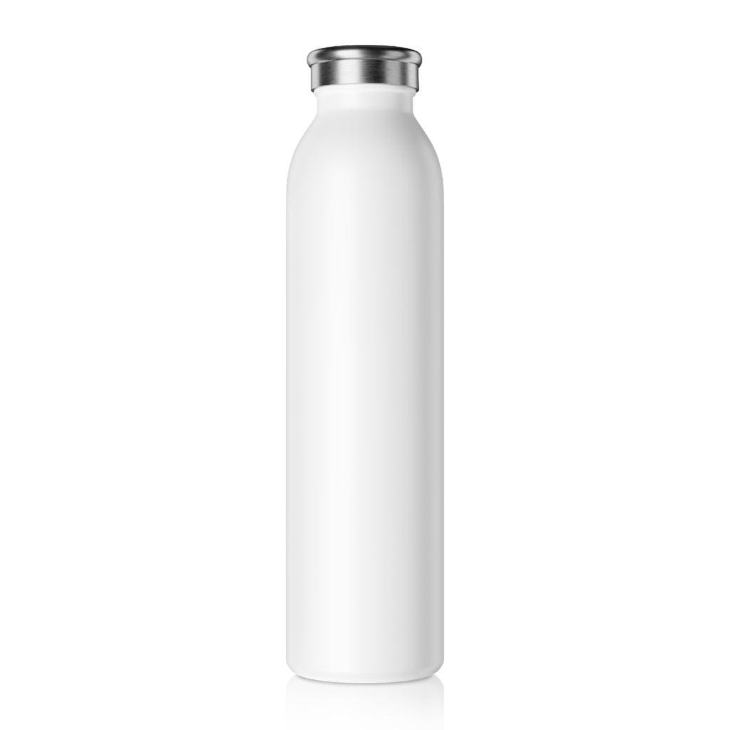Slim Water Bottle — "Classy, Sassy" Truck Driver Silhouette Stainless Bottle