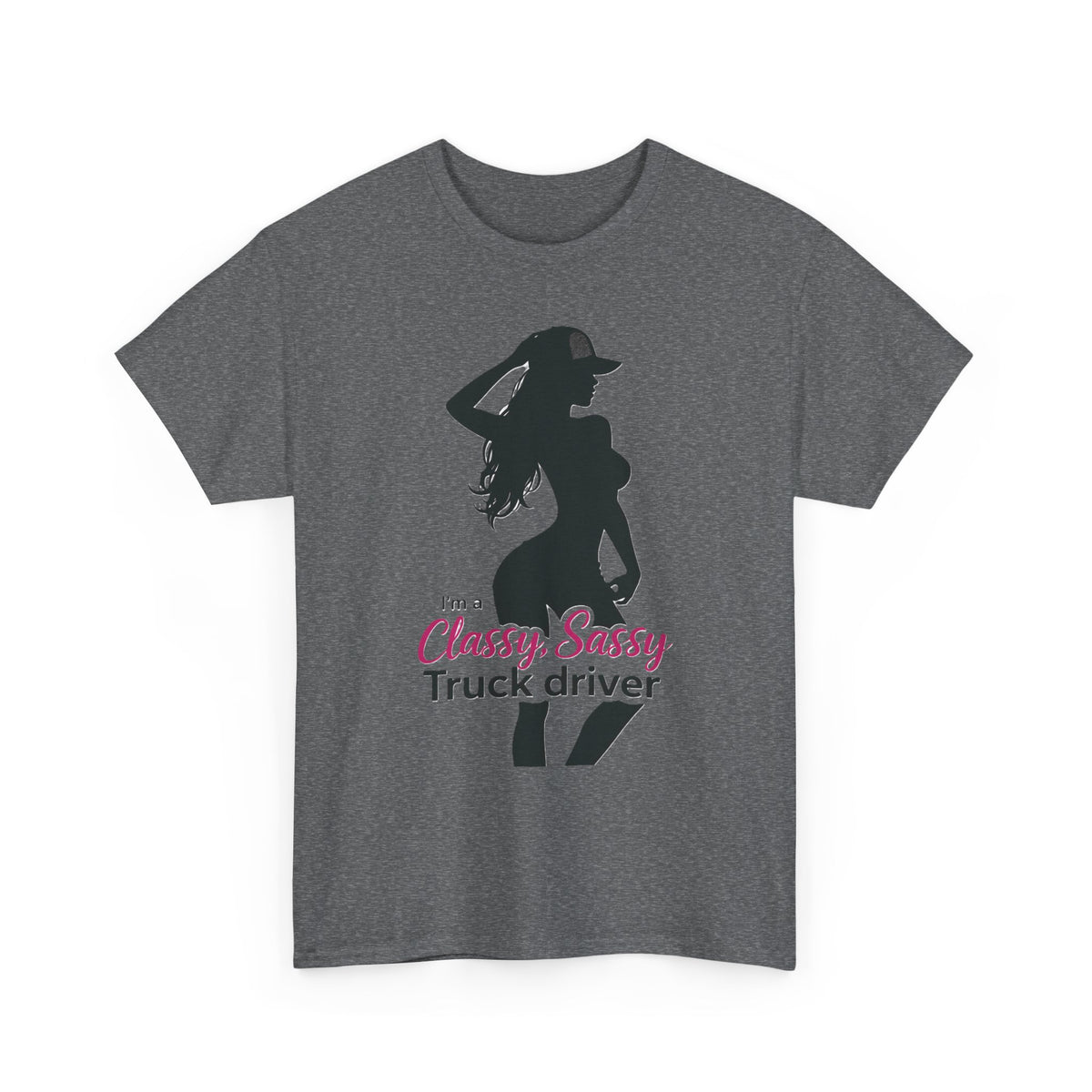 Classy Sassy Truck Driver T-Shirt — Feminine Trucker Tee