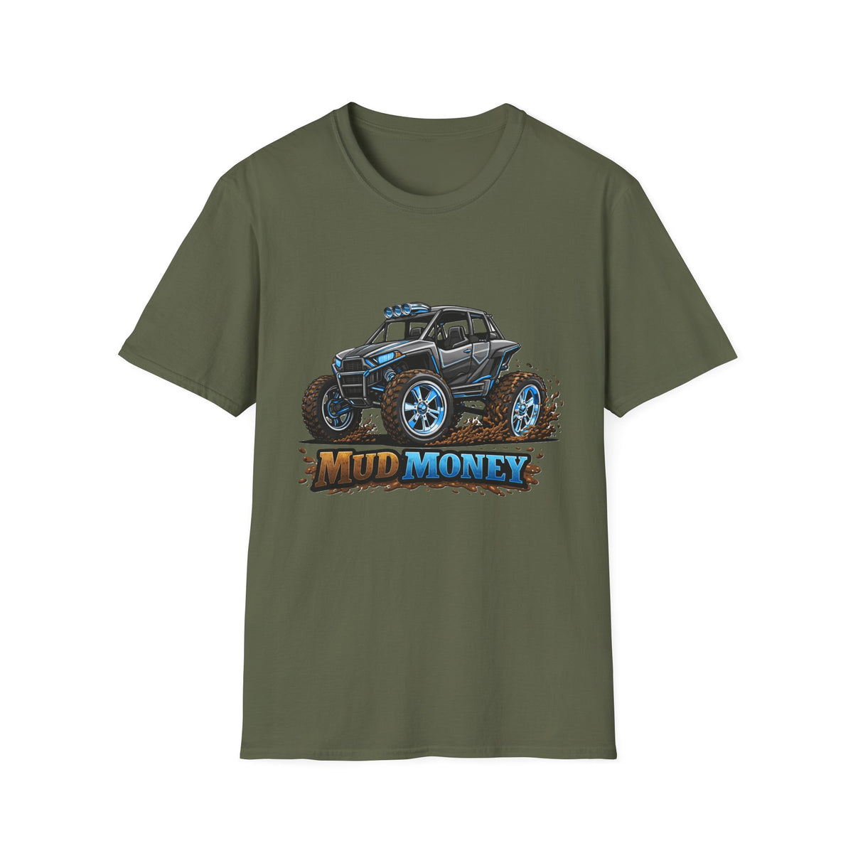 Mud Money Off‑Road T‑Shirt — Mud Truck Graphic Tee