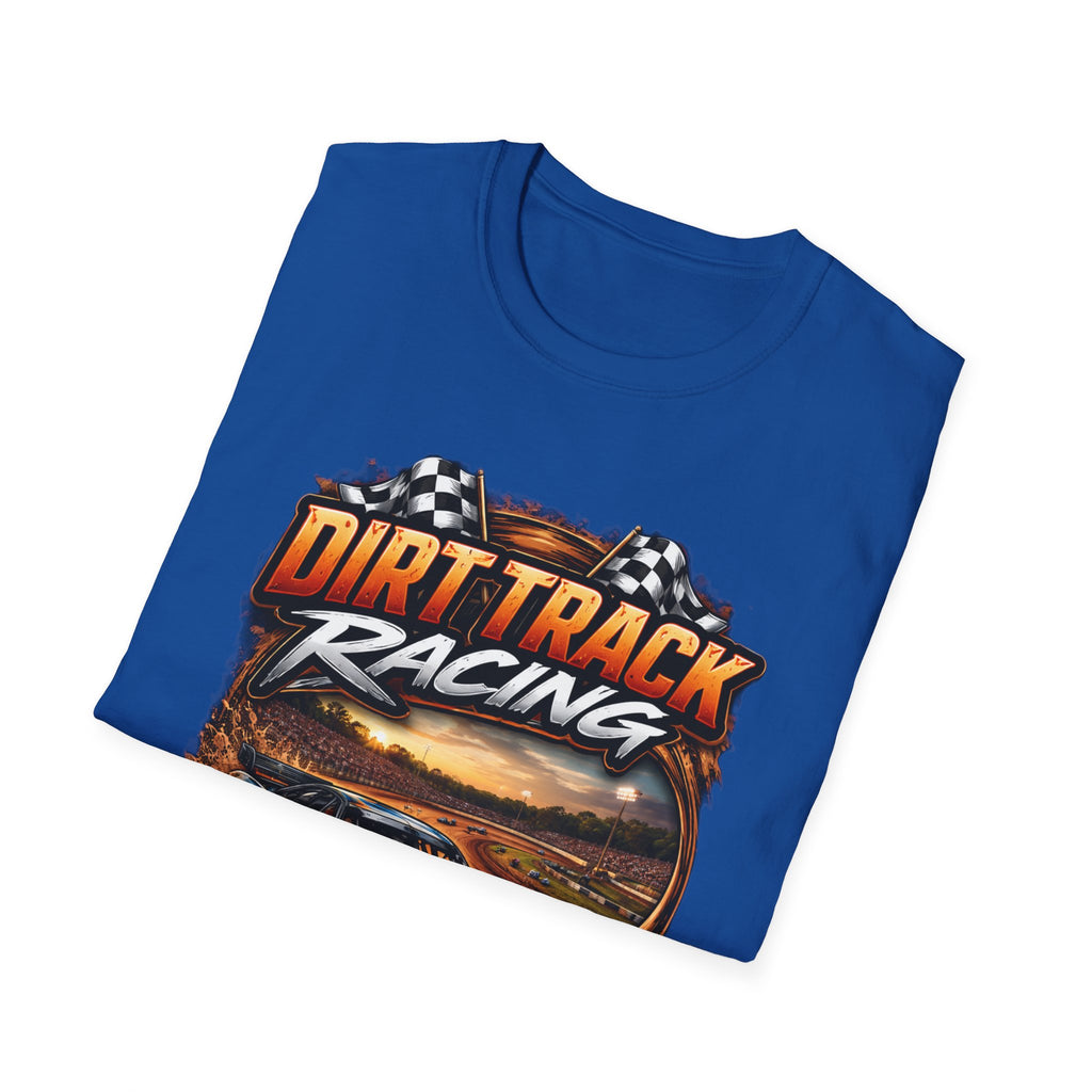 Dirt Track Racing T-Shirt – Vintage Race Car Graphic Tee