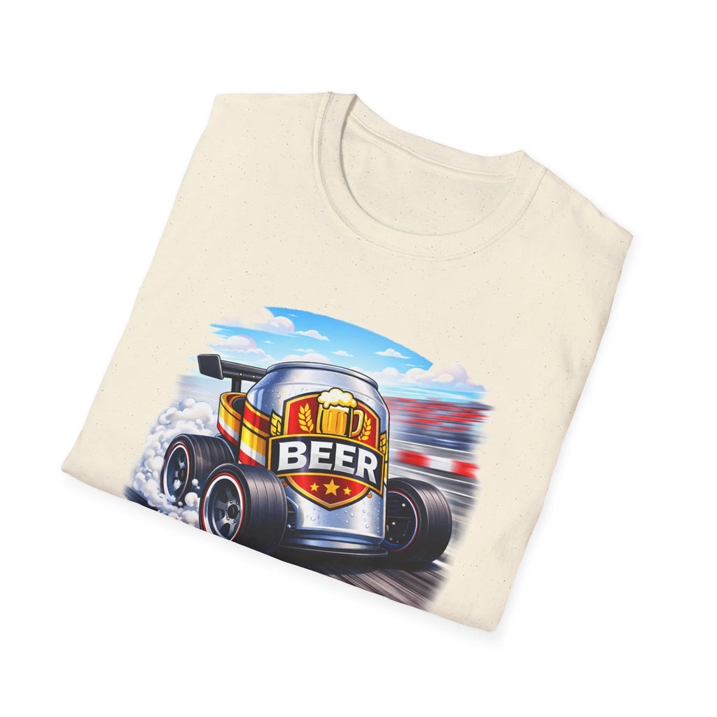 Racing Beer T-Shirt – "My Drinking Team Has a Racing Problem" Funny Motorsports Tee