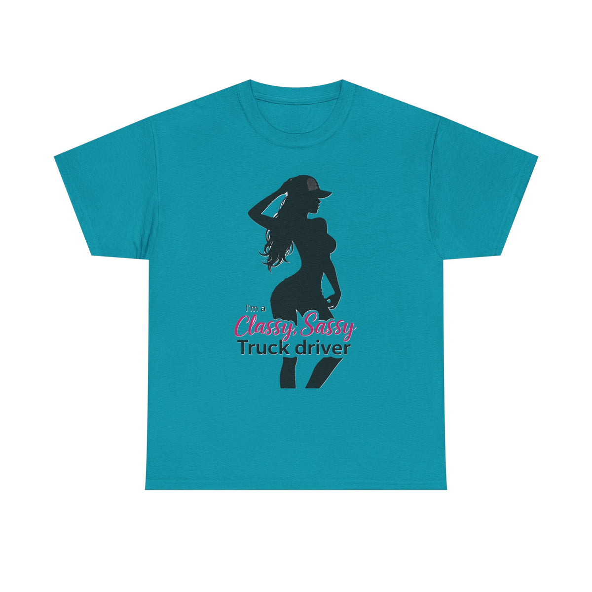 Classy Sassy Truck Driver T-Shirt — Feminine Trucker Tee