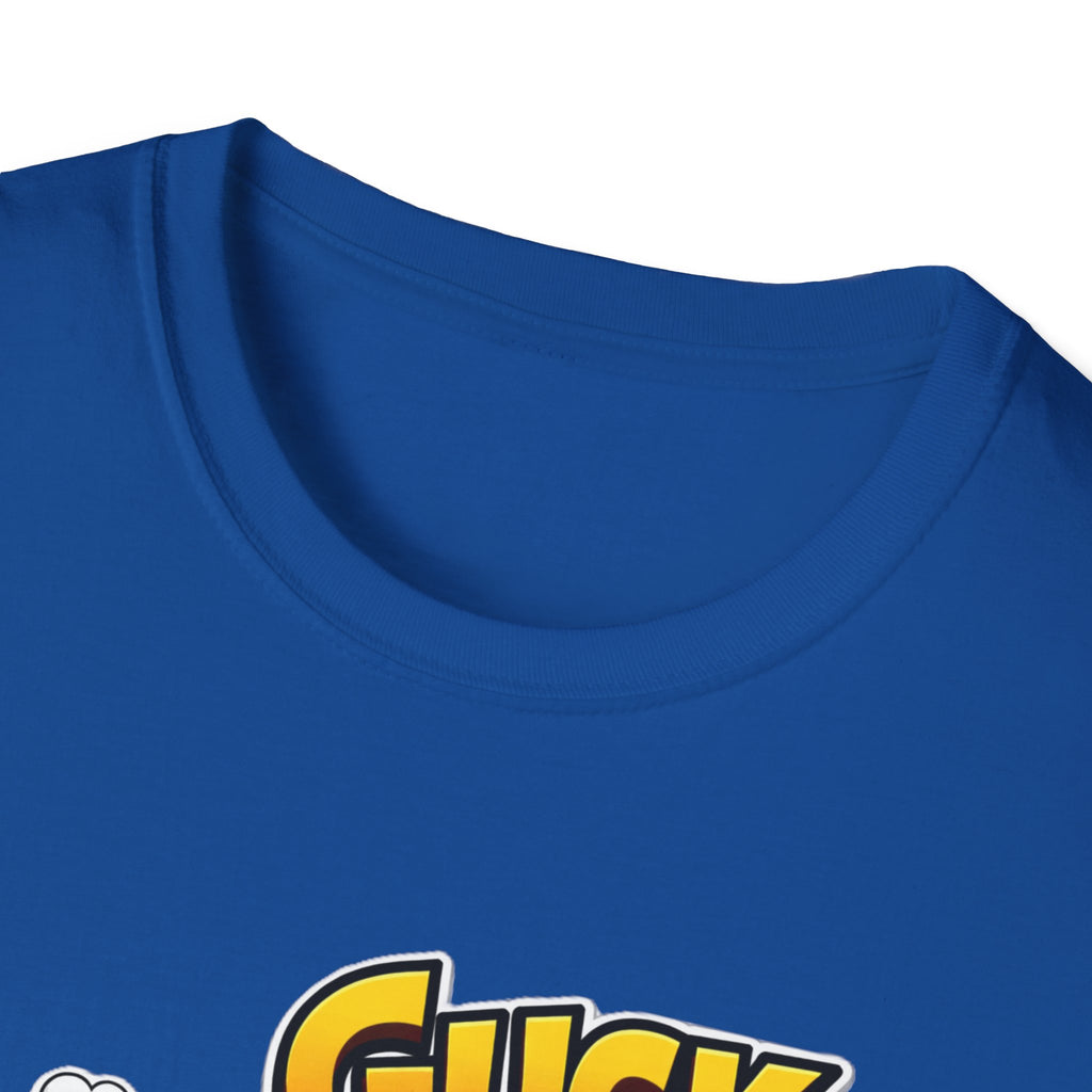 Guck Golf Cartoon Golfer T-Shirt — Funny Golf Rage Graphic Tee