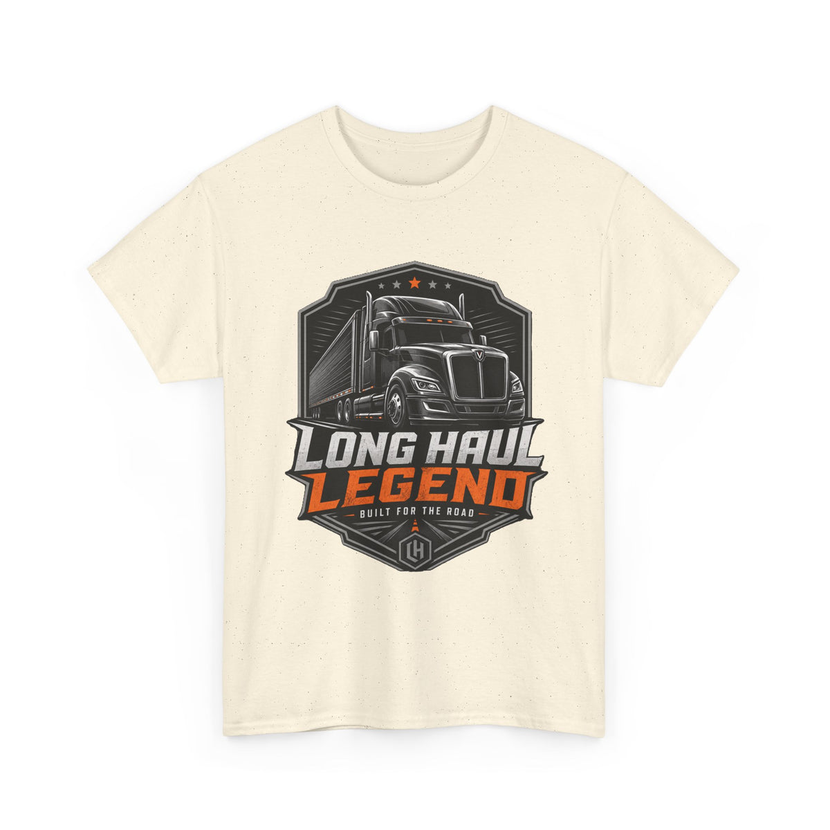 Long Haul Legend Trucker T‑Shirt — 'Long Haul Legend' Semi Truck Graphic Tee