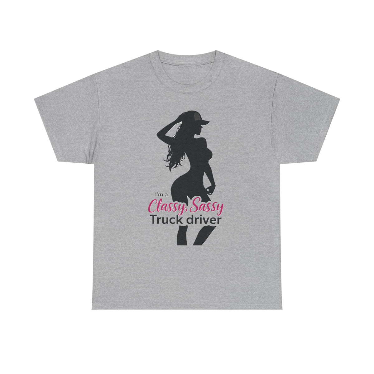 Classy Sassy Truck Driver T-Shirt — Feminine Trucker Tee