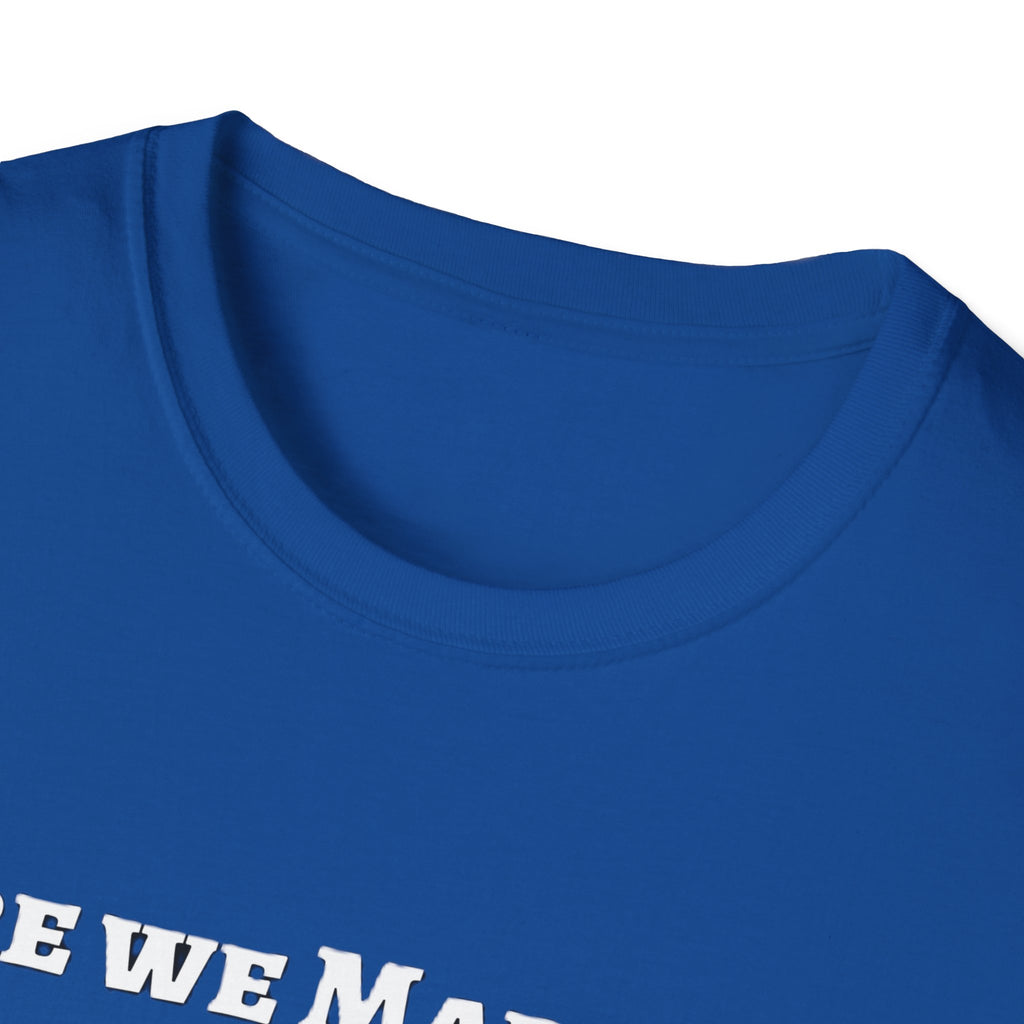 Funny Marriage T-Shirt — "Are We Married? We Poop in the Same Toilet" Novelty Tee