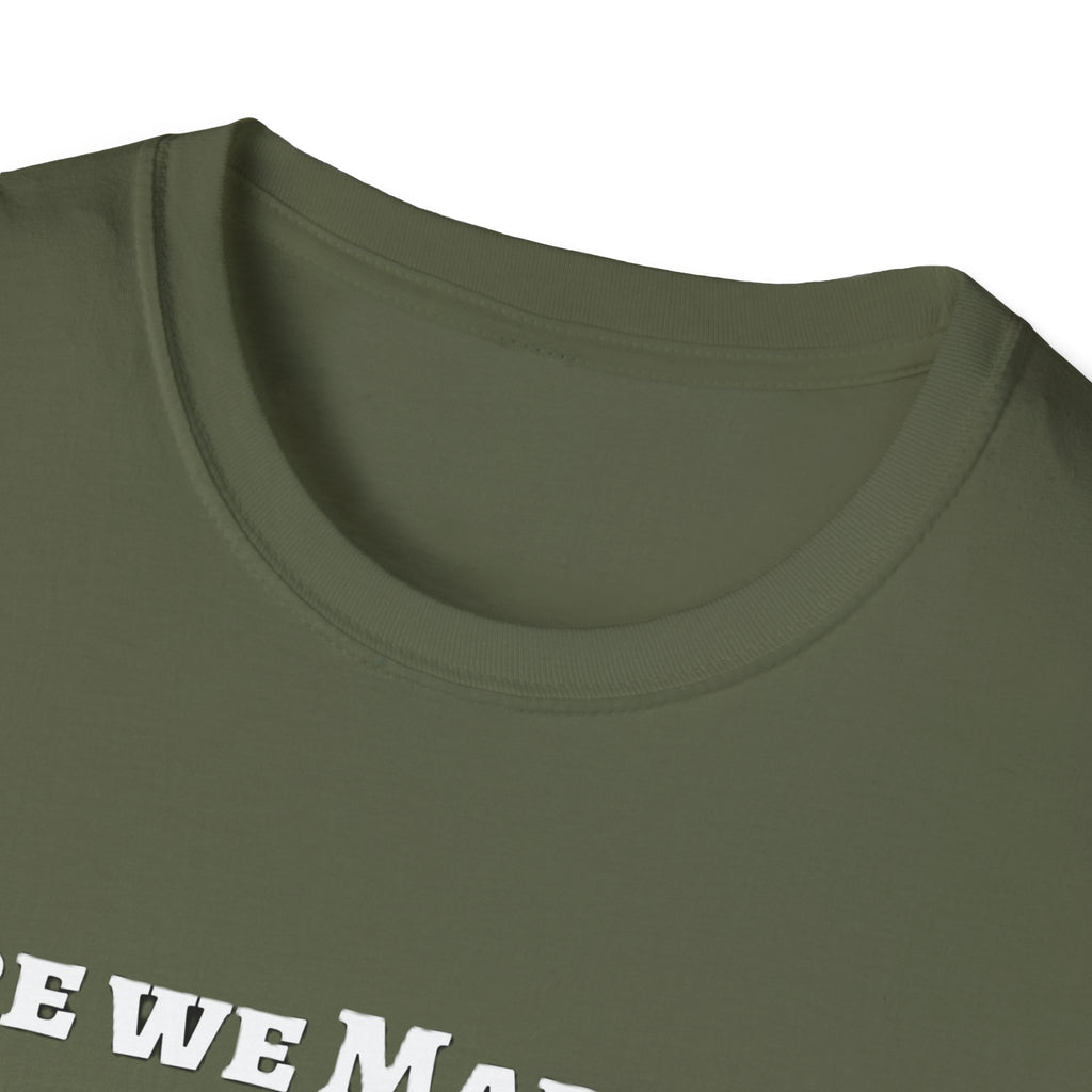 Funny Marriage T-Shirt — "Are We Married? We Poop in the Same Toilet" Novelty Tee