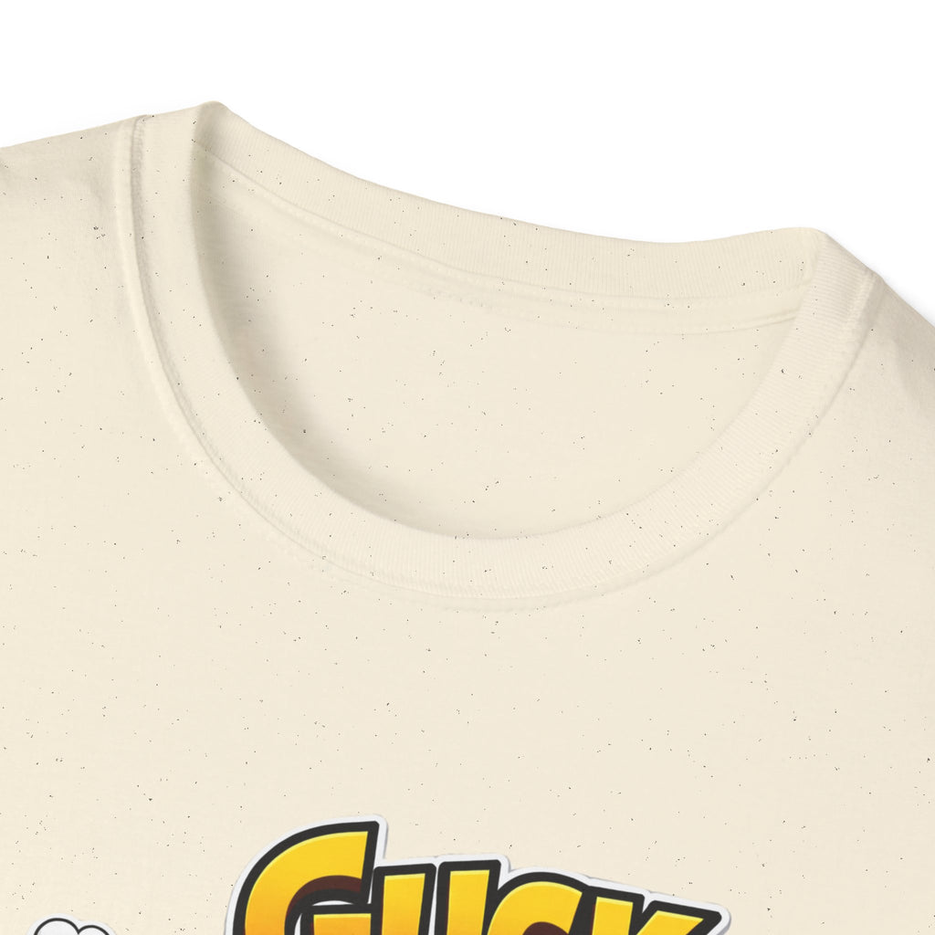 Guck Golf Cartoon Golfer T-Shirt — Funny Golf Rage Graphic Tee