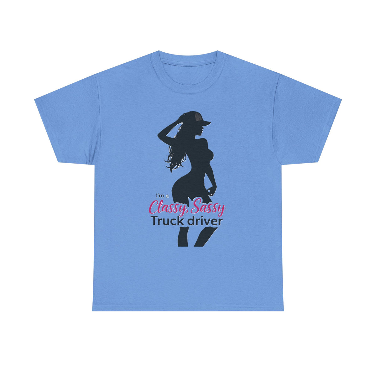 Classy Sassy Truck Driver T-Shirt — Feminine Trucker Tee