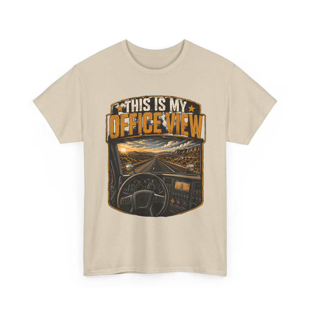 This Is My Office View Truck Driver T-Shirt
