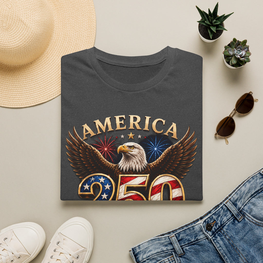 America 250 Centennial Eagle T-Shirt — 1776–2026 Patriotic 250th Anniversary Tee
