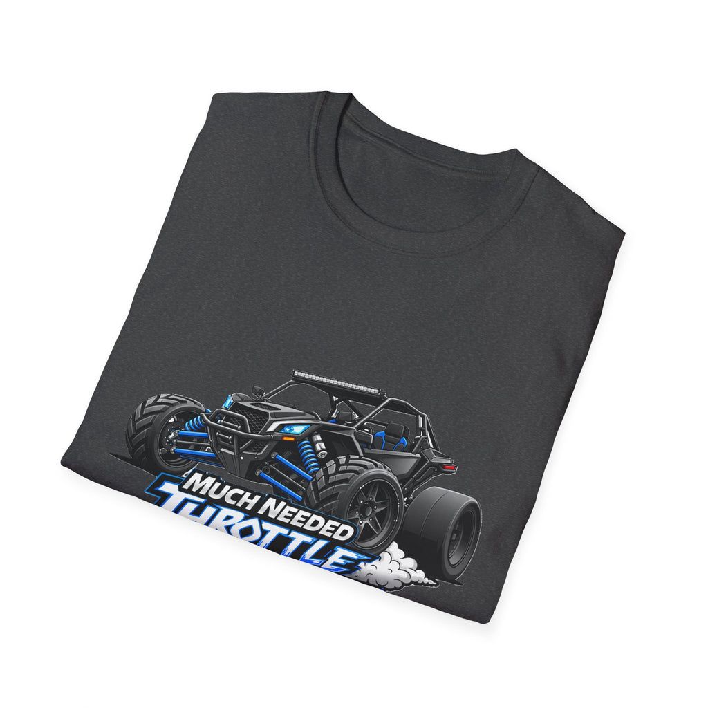 Throttle Therapy Off-Road T-Shirt — "Much Needed Throttle Therapy" Buggy Design