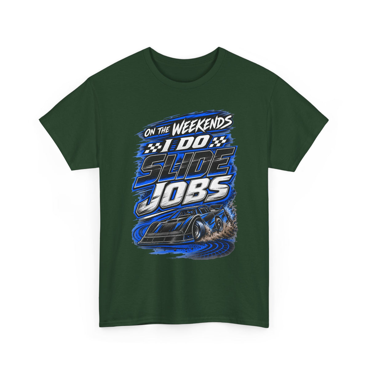 Weekend Drift Shirt - "On the Weekends I Do Slide Jobs" Racing Tee