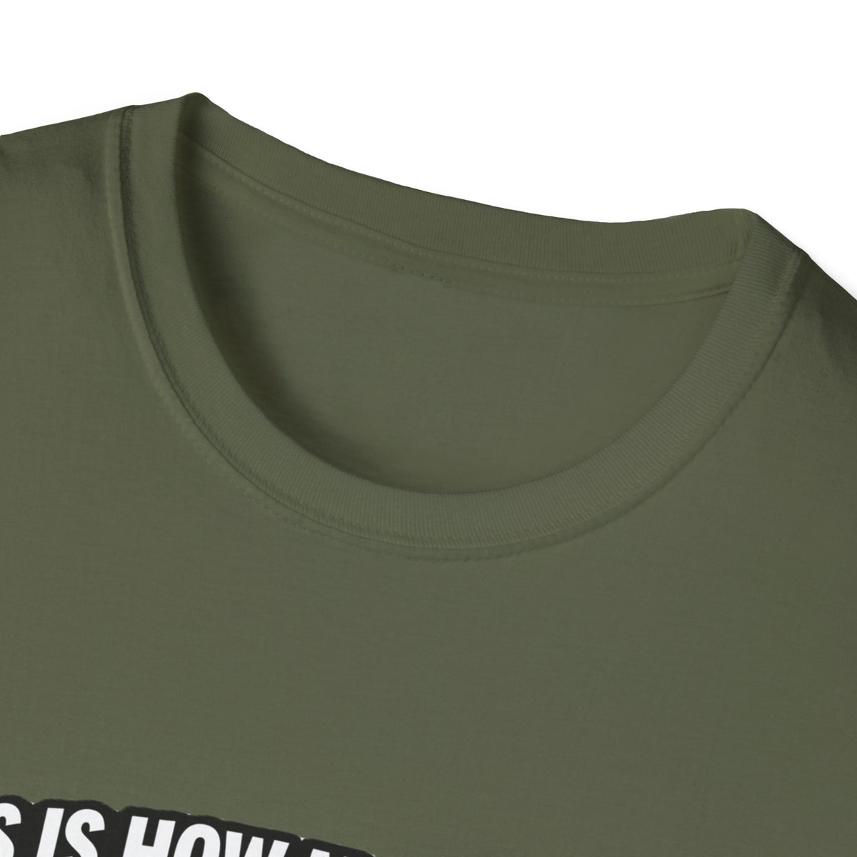 T-Shirt — 'This Is How Most People See My Hellcat' Muscle Car Sunset Tee