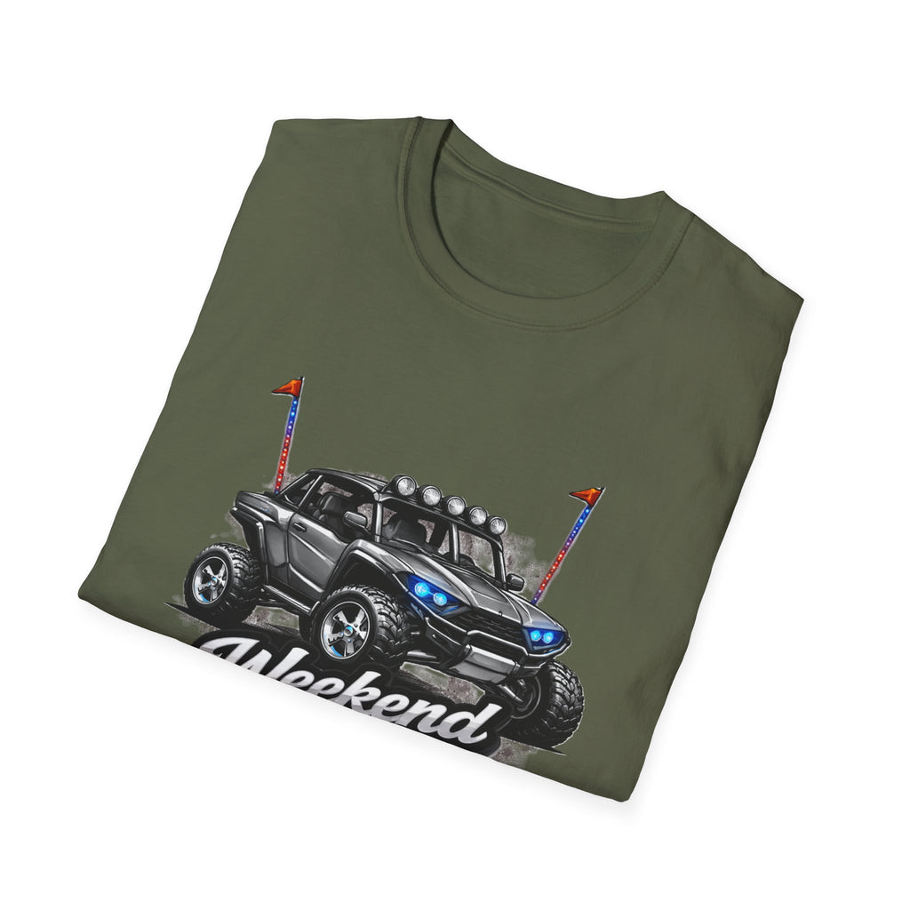 Weekend Whip Off-Road Buggy T-Shirt — Retro UTV Graphic Tee for Off-Road Enthusiasts