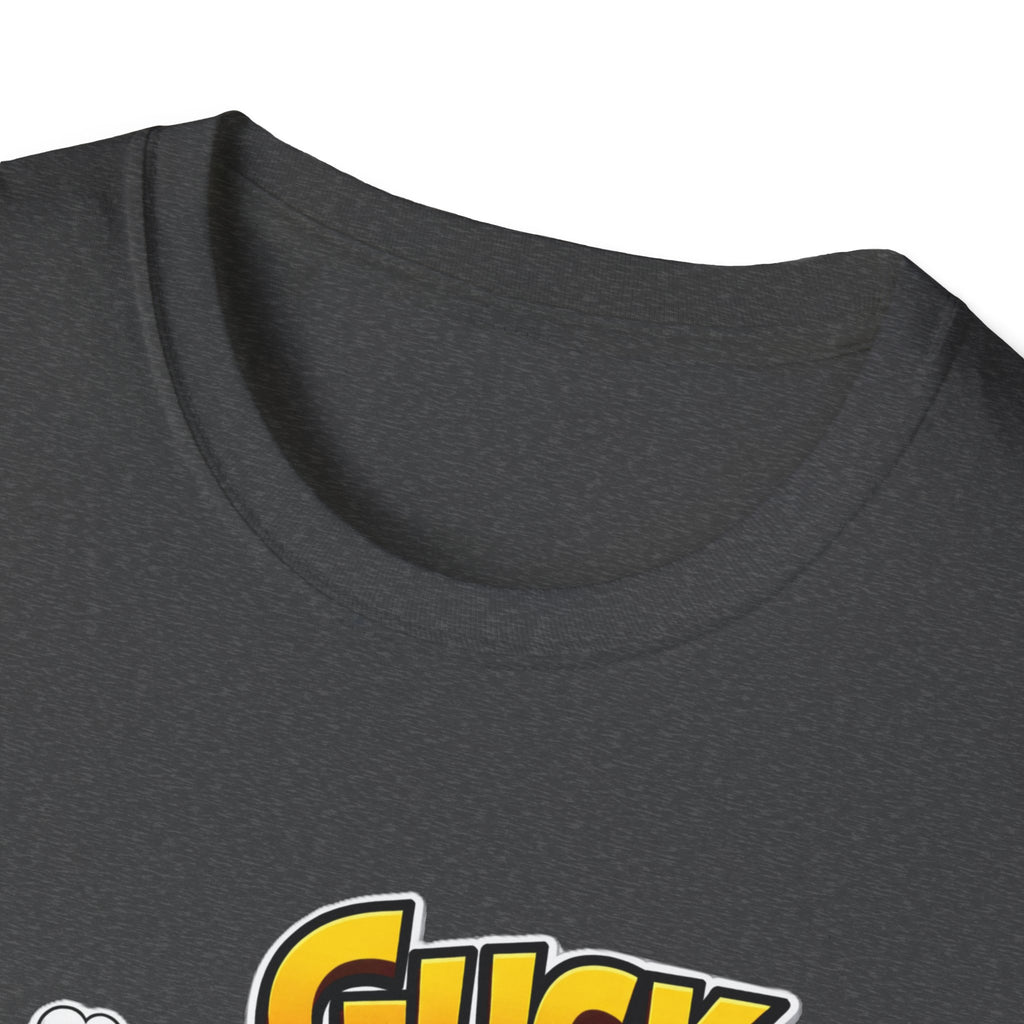 Guck Golf Cartoon Golfer T-Shirt — Funny Golf Rage Graphic Tee