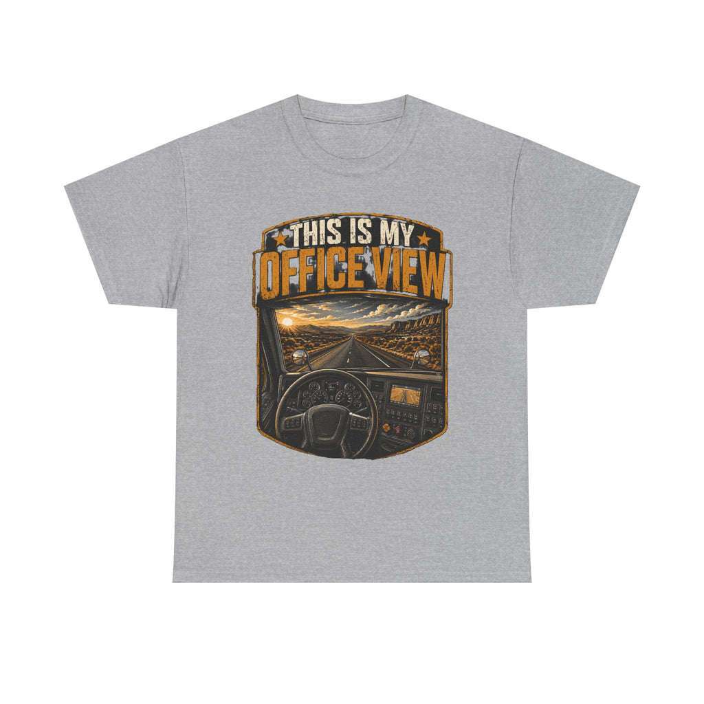 This Is My Office View Truck Driver T-Shirt