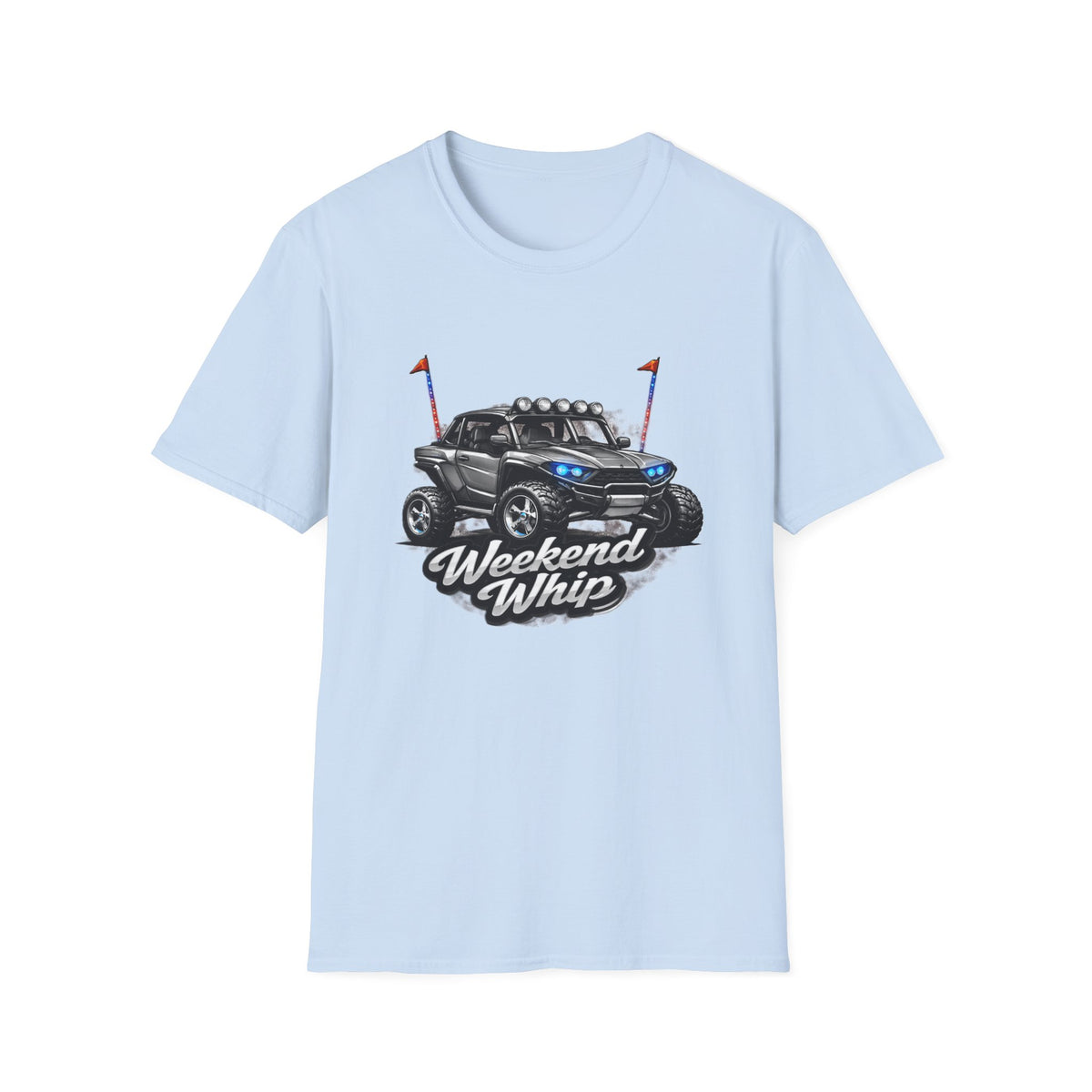 Weekend Whip Off-Road Buggy T-Shirt — Retro UTV Graphic Tee for Off-Road Enthusiasts