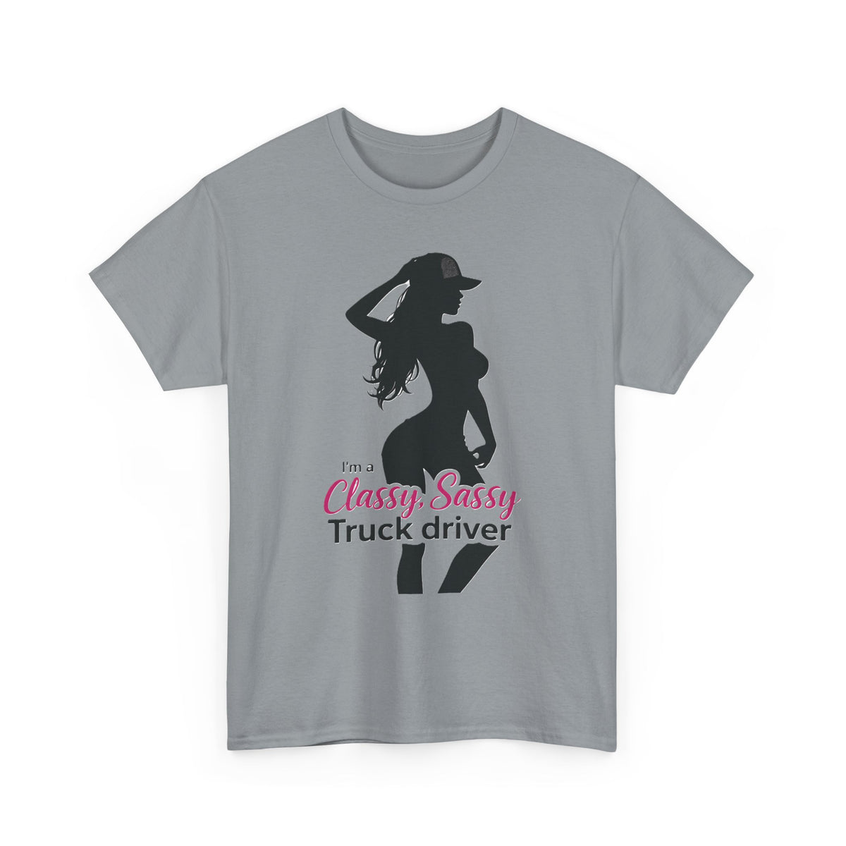 Classy Sassy Truck Driver T-Shirt — Feminine Trucker Tee
