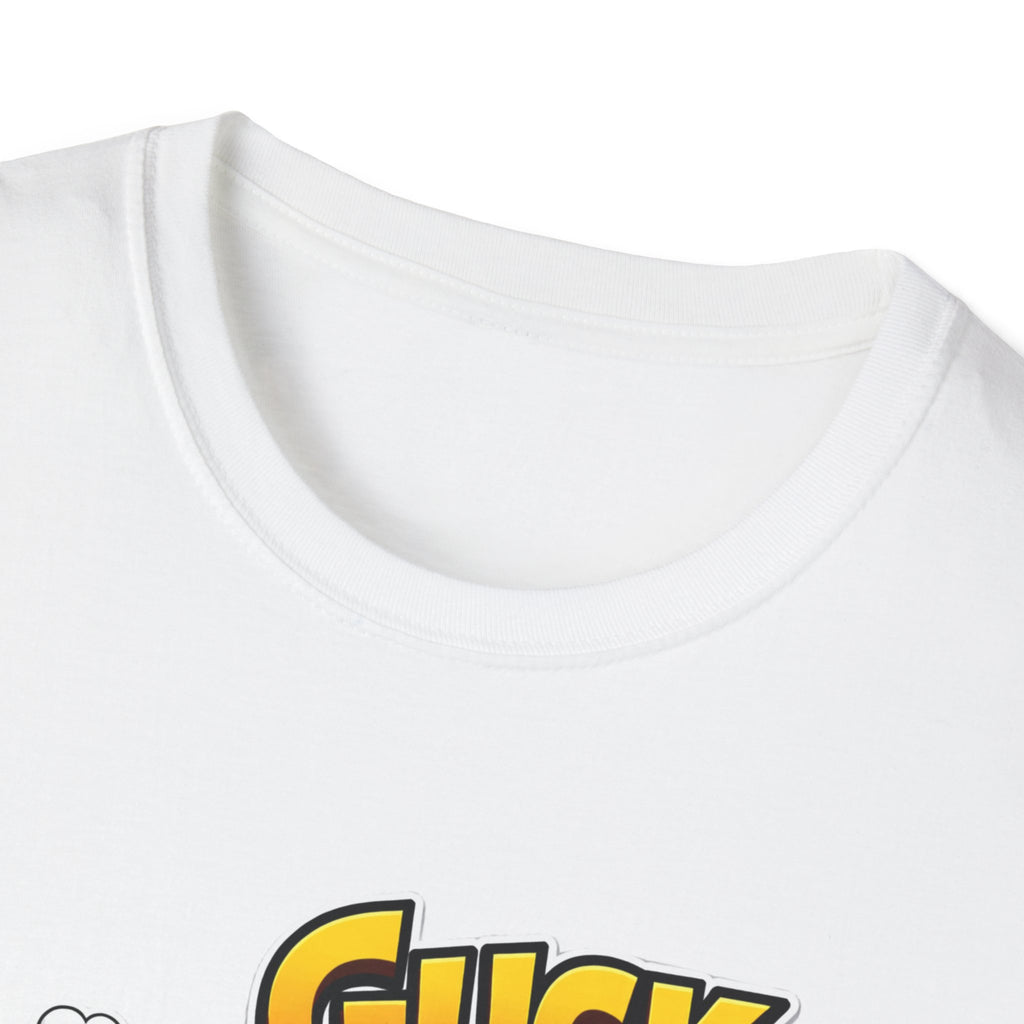 Guck Golf Cartoon Golfer T-Shirt — Funny Golf Rage Graphic Tee