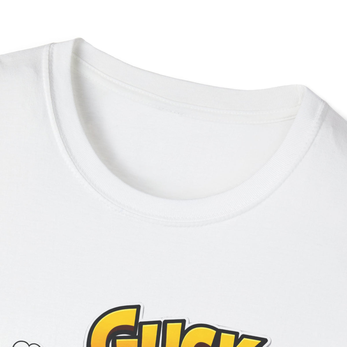 Guck Golf Cartoon Golfer T-Shirt — Funny Golf Rage Graphic Tee