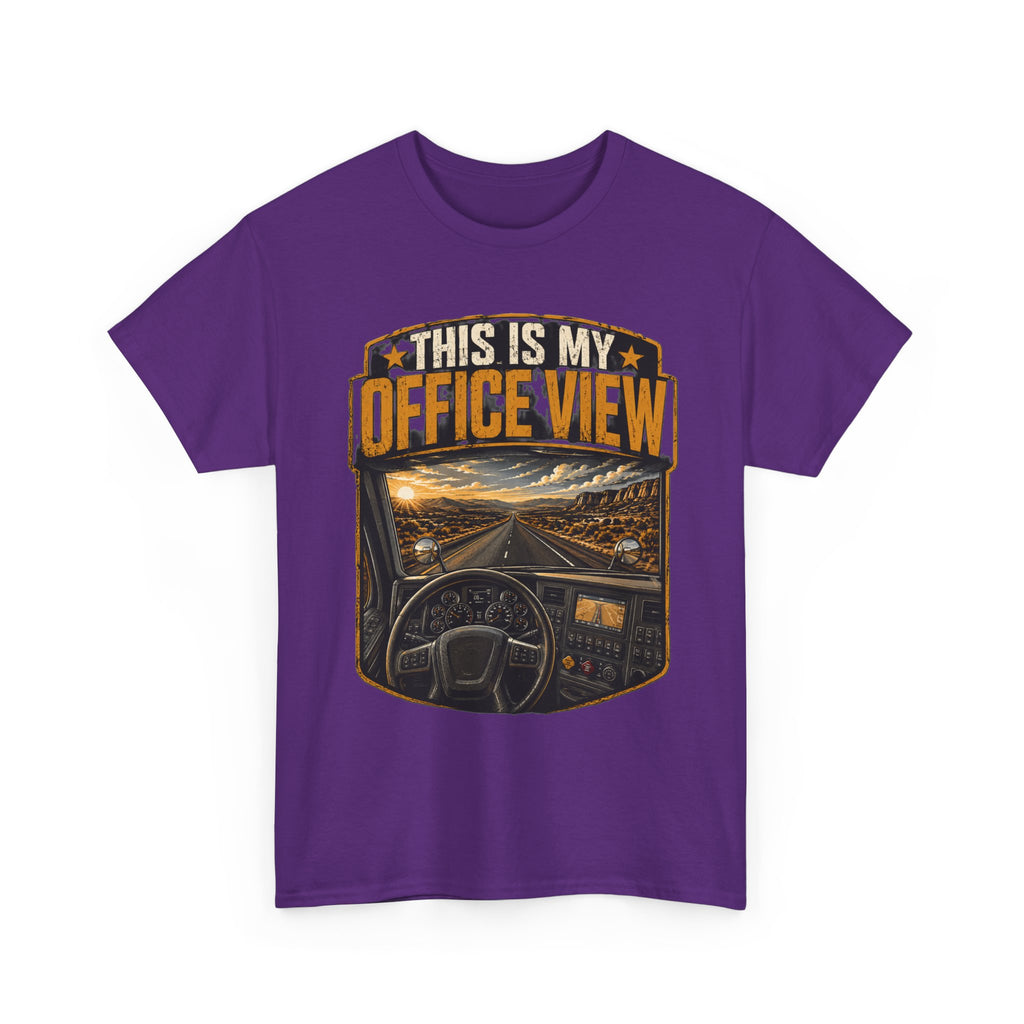 This Is My Office View Truck Driver T-Shirt
