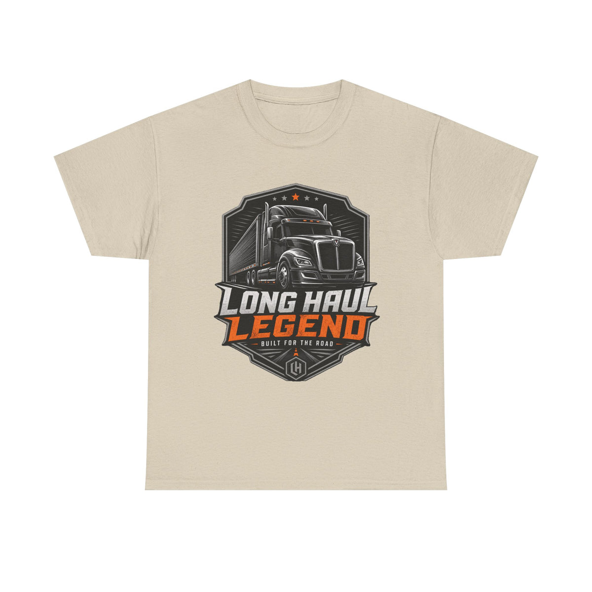 Long Haul Legend Trucker T‑Shirt — 'Long Haul Legend' Semi Truck Graphic Tee
