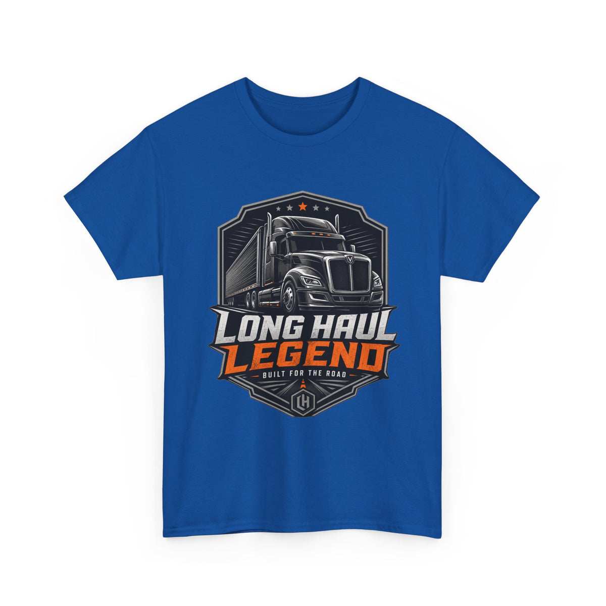 Long Haul Legend Trucker T‑Shirt — 'Long Haul Legend' Semi Truck Graphic Tee