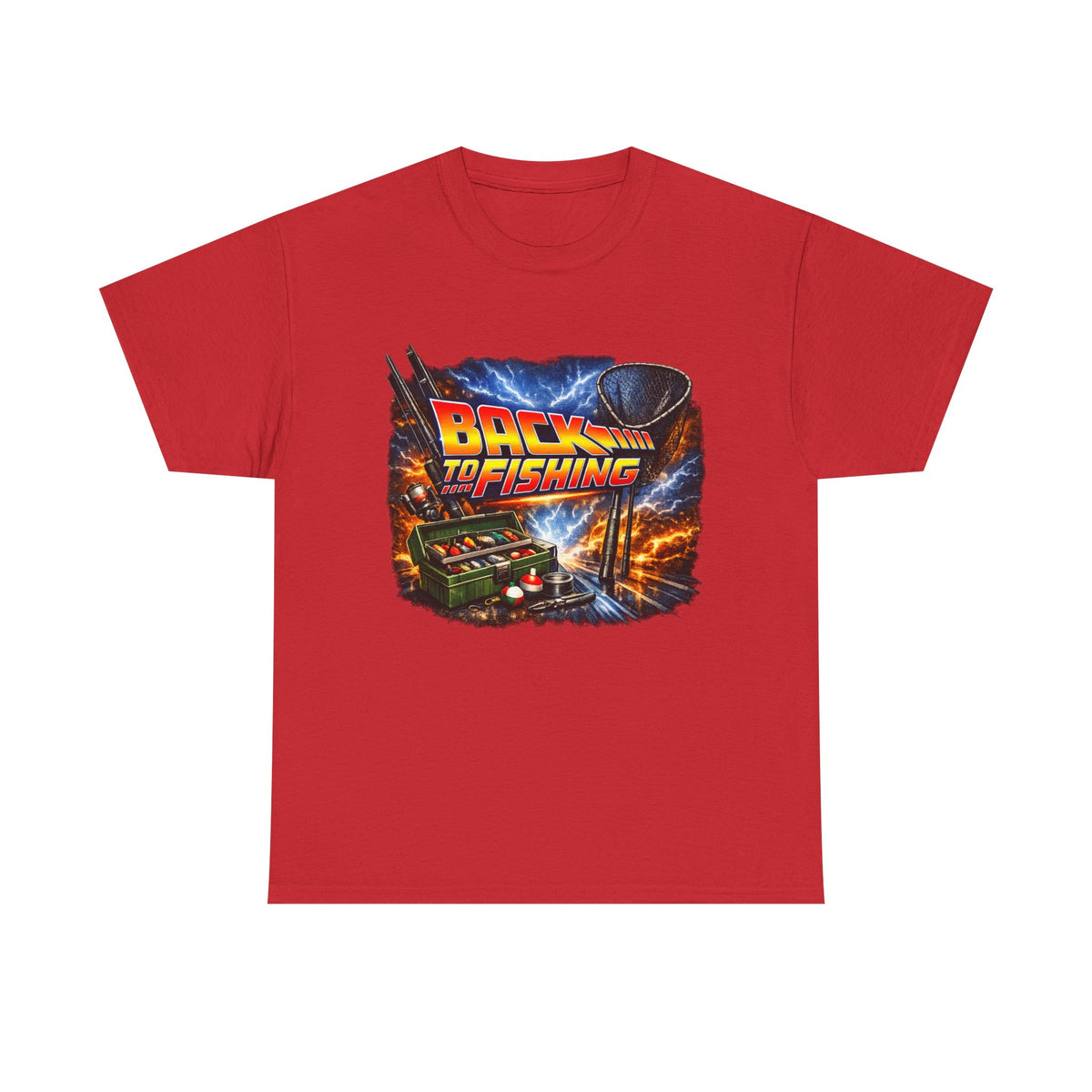 Back to Fishing T-Shirt — Retro Fishing Tee for Anglers