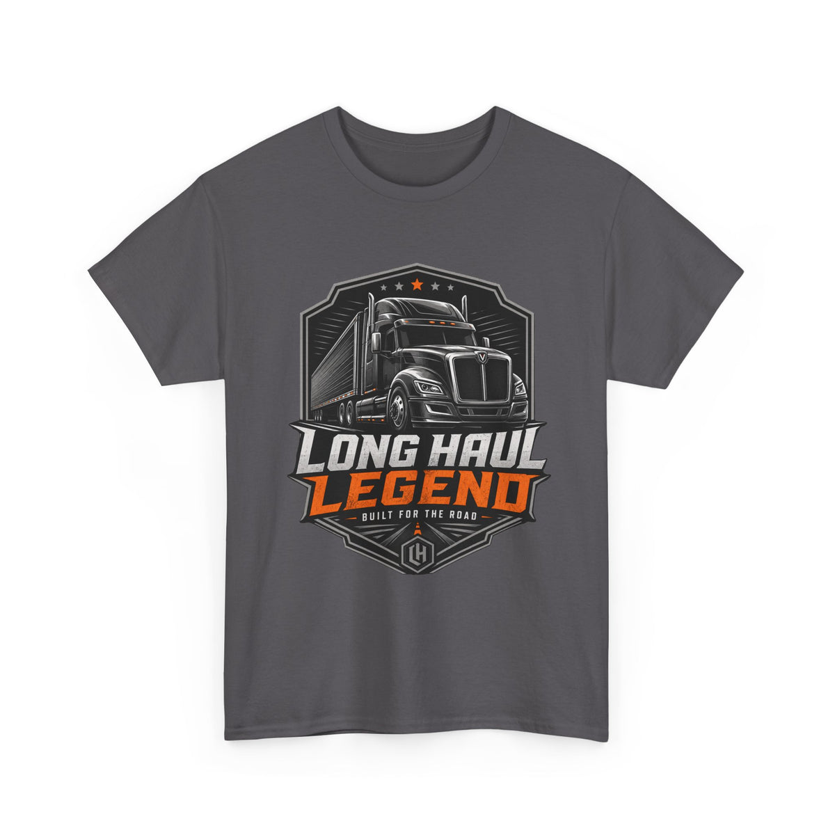 Long Haul Legend Trucker T‑Shirt — 'Long Haul Legend' Semi Truck Graphic Tee