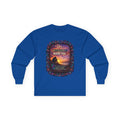 Inspirational Long Sleeve Tee — "Yes, Tomorrow Needs You" Sunset Design